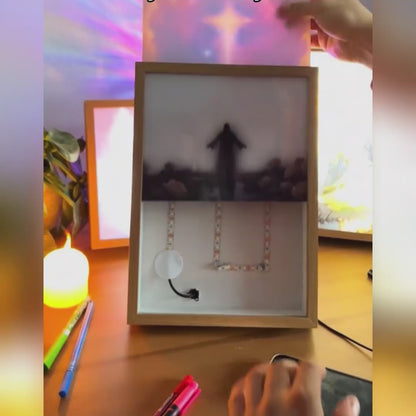 Heaven Garden - Jesus Lamp Painting