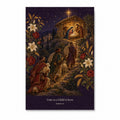 Puer Natus II Canvas Wall Art - Catholic Wall Art, front view