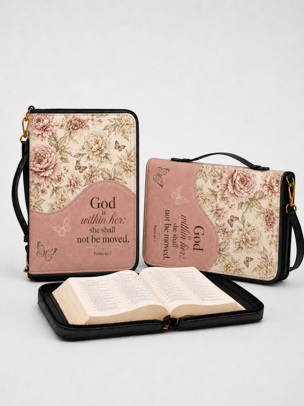 "Pure Bloom" Bible Cover - Catholic Bible Cover, View 3