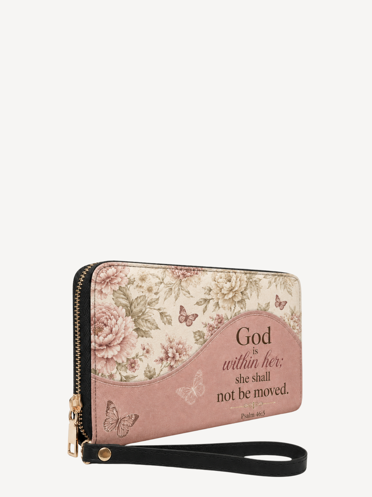 "Pure Bloom" Leather Wallet - Catholic Leather Wallet, View 2