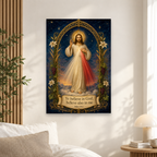 Rays Of Twilight Mercy Canvas Wall Art - Christian Wall Art, alternate angle