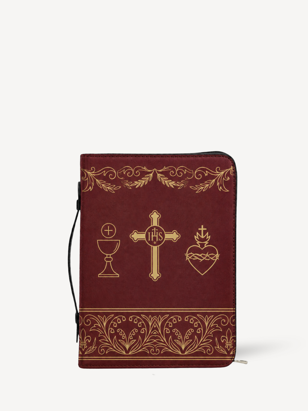 Redemption Bible Cover - Leather Bible Cover, front view