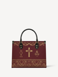 Redemption PU Leather Handbag - Christian Handbag, front view