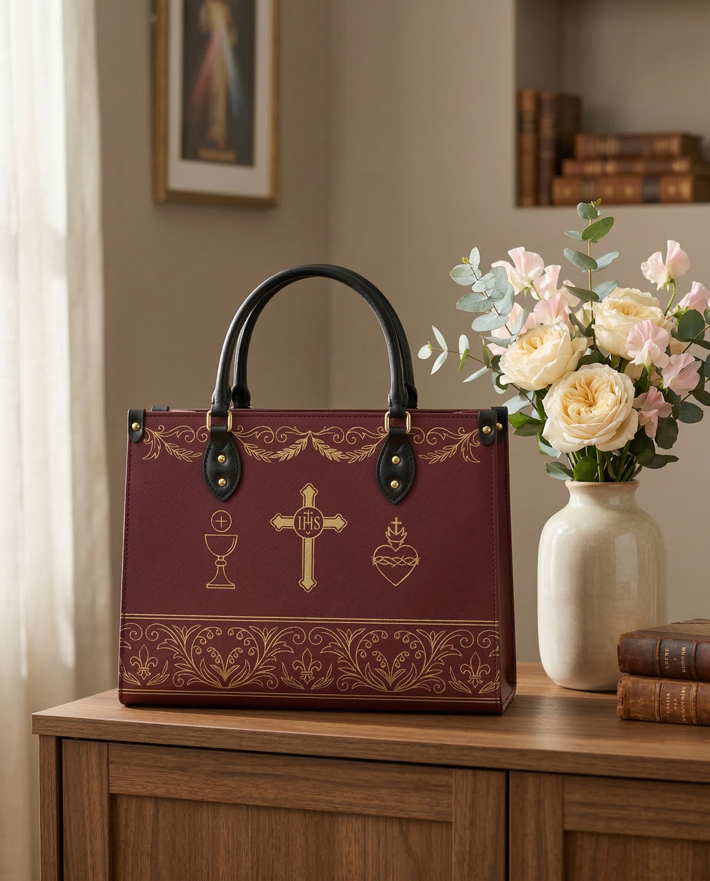 "Redemption" Leather Handbag