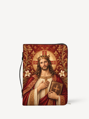 Regal Mercy Bible Cover - PU Leather Bible Cover, front view
