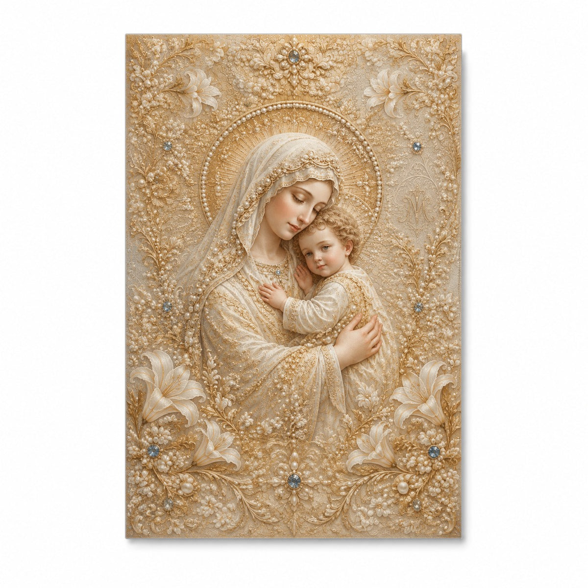 Regina Canvas Wall Art - Catholic Wall Art, front view