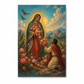 Rosae Manuum Canvas Wall Art - Catholic Wall Art, front view