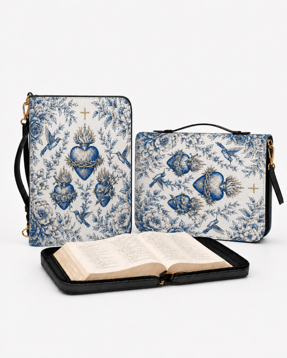 "Sacred Heart" Bible Cover - Catholic Bible Cover, View 2