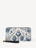 Sacred Heart PU Leather Wallet - Christian Wallet, front view