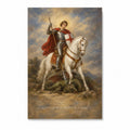 Saint George Personalized Canvas Wall Art - Canvas Wall Art, front view