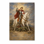 Saint George Personalized Canvas Wall Art - Canvas Wall Art, front view