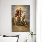 Saint George Personalized Canvas Wall Art - Canvas Wall Art, detail view