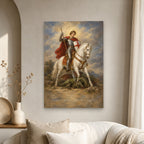 Saint George Personalized Canvas Wall Art - Canvas Wall Art, scale reference
