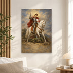 Saint George Personalized Canvas Wall Art - Canvas Wall Art, alternate angle