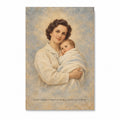 Saint Gianna Beretta Molla Personalized Canvas Wall Art - Canvas Wall Art, front view