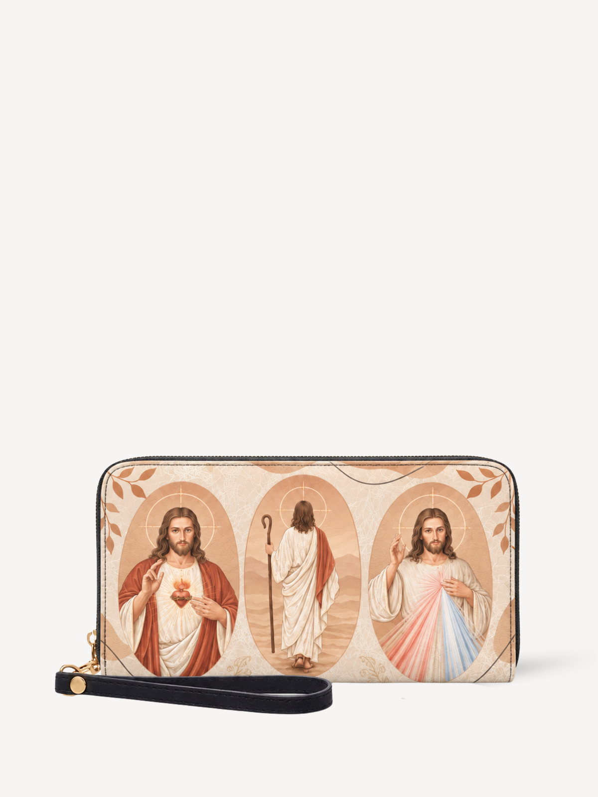 Savior PU Leather Wallet - Christian Wallet, front view