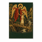 Scutum Fidei IV Canvas Wall Art - Catholic Wall Art, front view