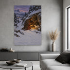 Seek Thy Servant Canvas Wall Art - Christian Wall Art, hanging display