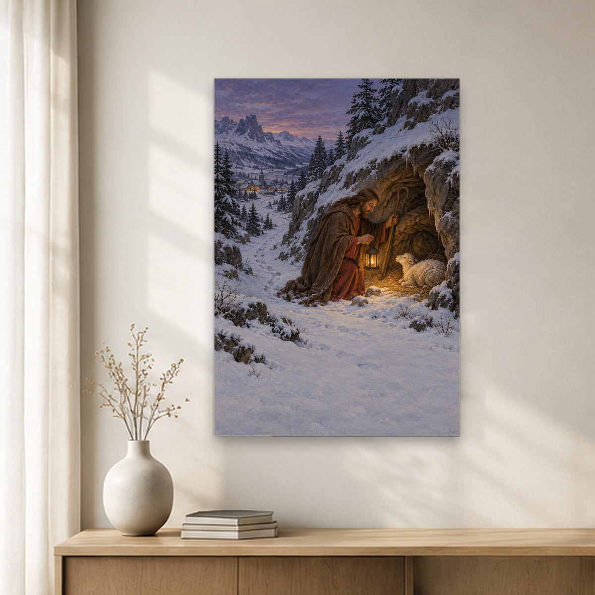 Seek Thy Servant Canvas Wall Art - Christian Wall Art, gift presentation