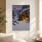 Seek Thy Servant Canvas Wall Art - Christian Wall Art, alternate angle