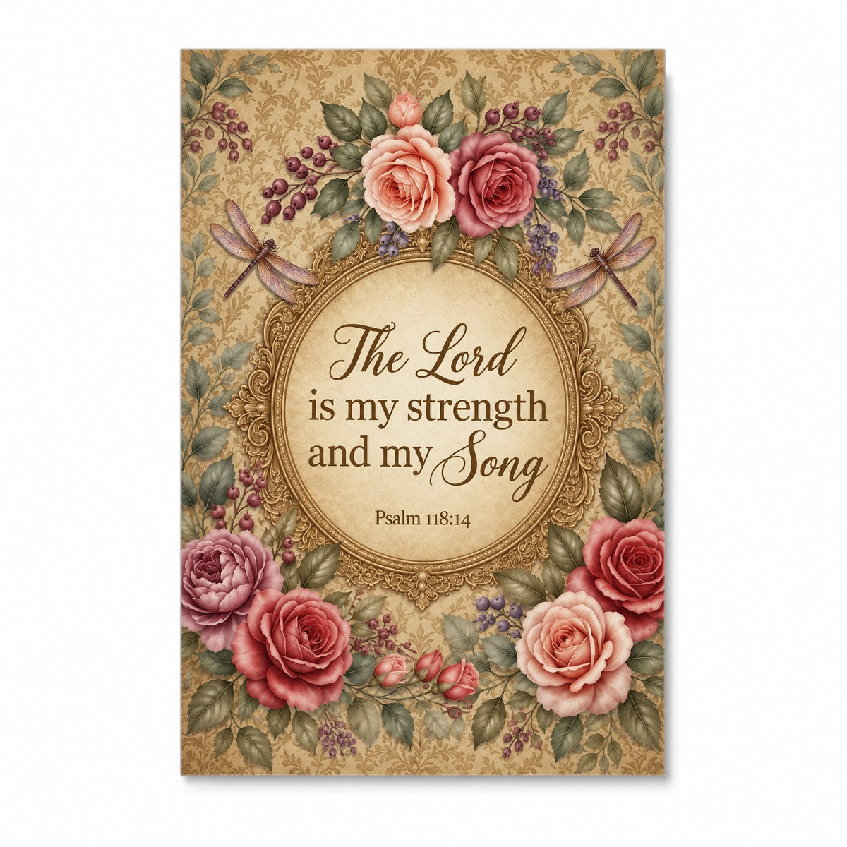 Serenity Canvas Wall Art - Catholic Wall Art, front view