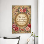 Serenity Canvas Wall Art - Catholic Wall Art, detail view