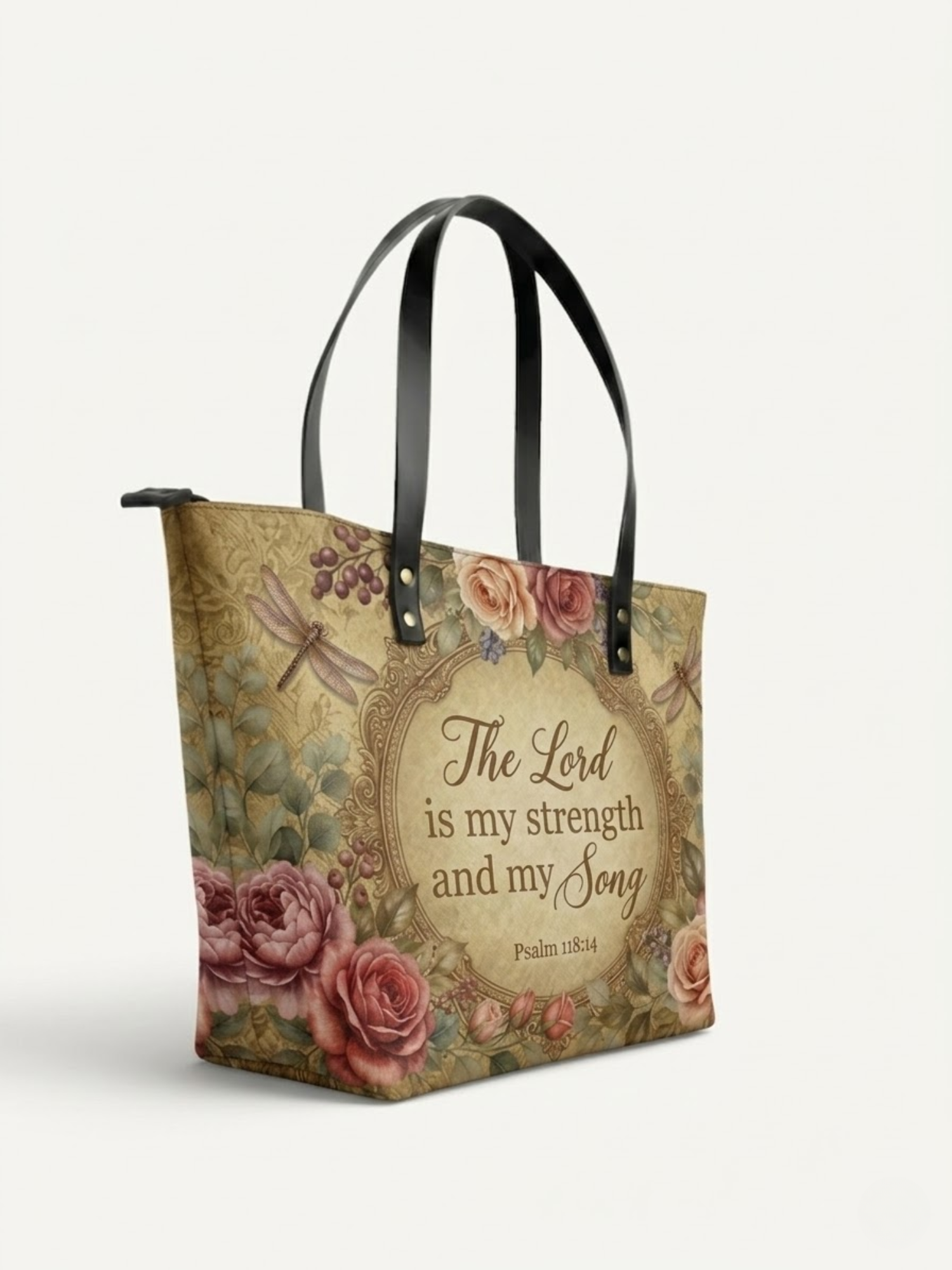"Serenity" Leather Tote Bag