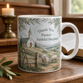 Shepherd Of The Hill Chapel Ceramic Mug - Christian Coffee Mug, front view