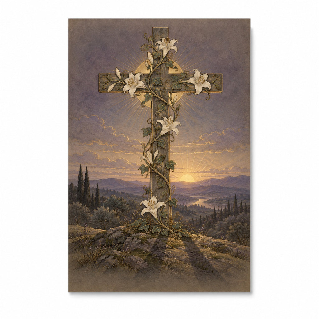 Signum Salutis II Canvas Wall Art - Catholic Wall Art, front view