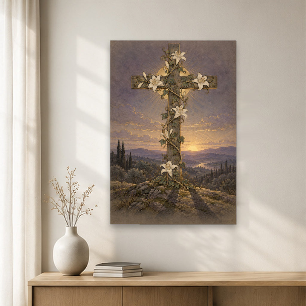 Signum Salutis II Canvas Wall Art - Catholic Wall Art, gift presentation