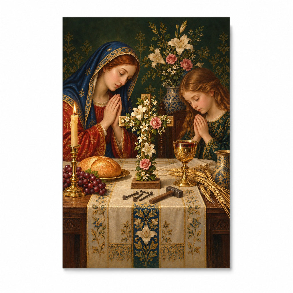Signum Salutis IV Canvas Wall Art - Catholic Wall Art, front view