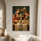 Signum Salutis IV Canvas Wall Art - Catholic Wall Art, scale reference
