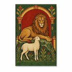 Sile et Scito II Canvas Wall Art - Catholic Wall Art, front view