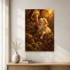 Sought and Found Canvas Wall Art - Catholic Wall Art, gift presentation