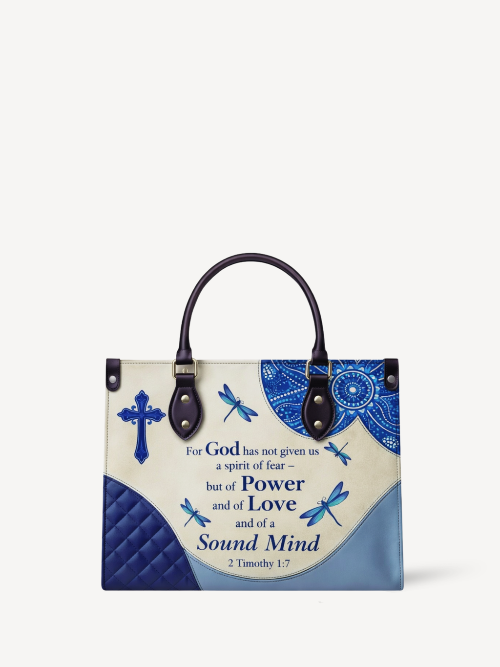 "Sound Mind" Leather Handbag