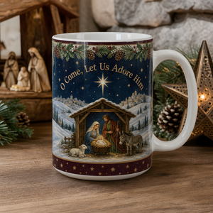 starlight over bethlehem ceramic mug