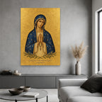 Strong as Death Canvas Wall Art - Catholic Wall Art, hanging display