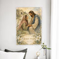 Tears At Bethany Canvas Wall Art - Christian Wall Art, front view