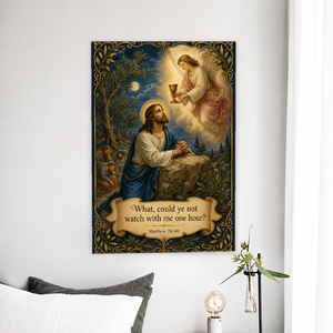 The Cup of Gethsemane Canvas Wall Art - Christian Wall Art, front view