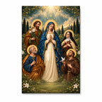 The Heavenly Communion of Saints – Canvas Wall Art Canvas Wall Art - Catholic Wall Art, front view