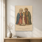 The Lord Bless Thee Canvas Wall Art - Catholic Wall Art, gift presentation