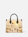 The Shepherd's Promise PU Leather Handbag - Christian Handbag, front view
