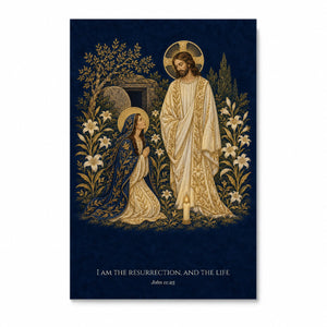 This Is the Day – Gold Leaf Style Canvas Wall Art - Catholic Wall Art, front view