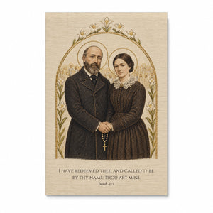 Thou Art Mine – Catholic Canvas Wall Art - Catholic Wall Art, front view