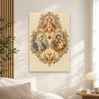 Tres Corda Canvas Wall Art - Catholic Wall Art, alternate angle