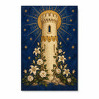 Turris Davidica Canvas Wall Art - Catholic Wall Art, front view