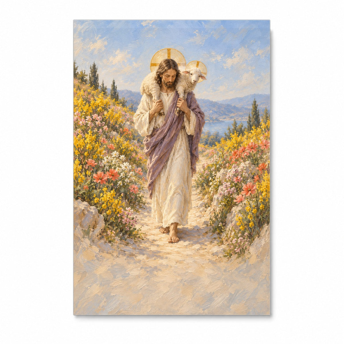 Via Florida Canvas Wall Art - Catholic Wall Art, front view