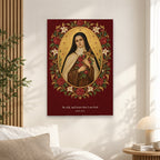 Via Sancta II Canvas Wall Art - Catholic Wall Art, alternate angle