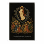 Victor Mortis Canvas Wall Art - Catholic Wall Art, front view