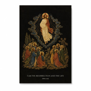 Victor Mortis Canvas Wall Art - Catholic Wall Art, front view